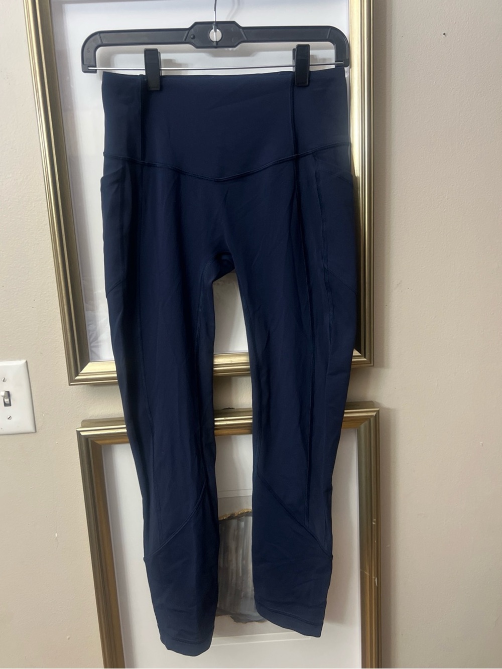 Lululemon Align HR Pant 25” With Pockets NULU Size 6 True Navy TRNV 25131
